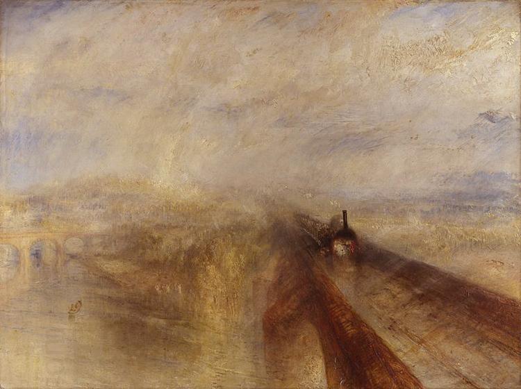 Joseph Mallord William Turner Rain,Steam and Speed,The Great Western Railway (mk10)